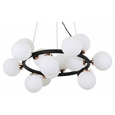 Подвесная люстра lumina deco marsiada ldp 6033-15 bk-md